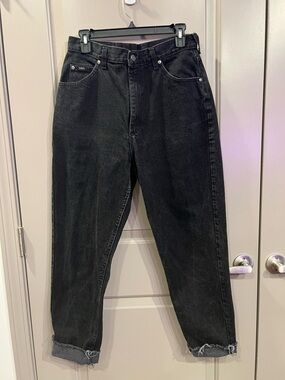 Lee Black High-Waist Denim Jeans